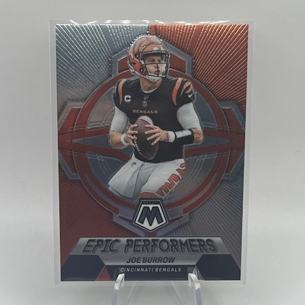 Joe Burrow Epic Performers 2023 Panini Mosaic EP-JB NFL Cincinnati Bengals